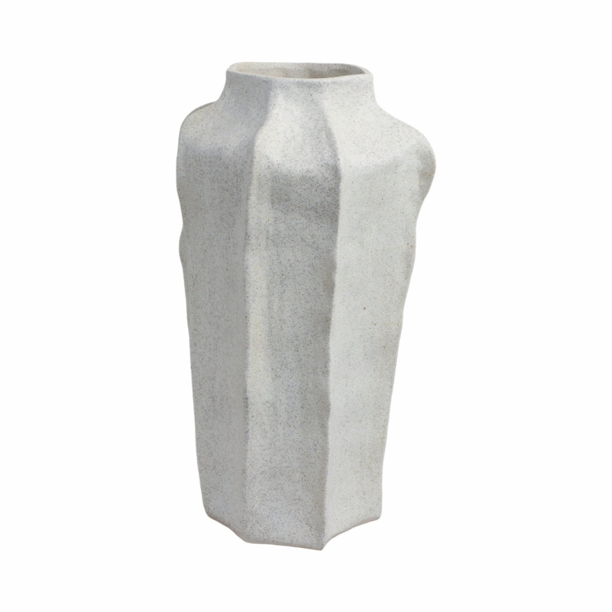 20"DELRIO LARGE PORCELAIN VASE, GRAY Vases and Jars| Sagebrook Home