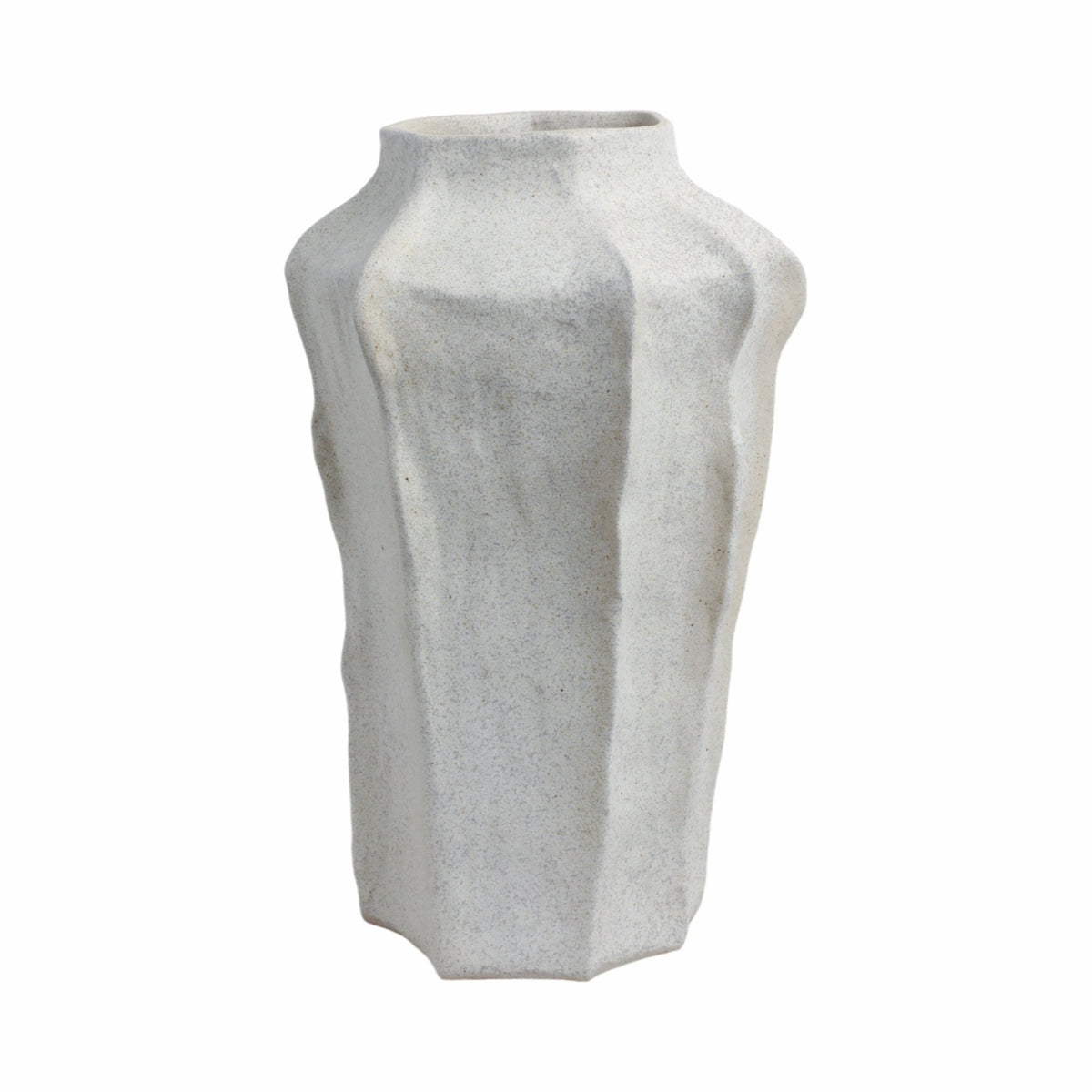 20"DELRIO LARGE PORCELAIN VASE, GRAY Vases and Jars| Sagebrook Home