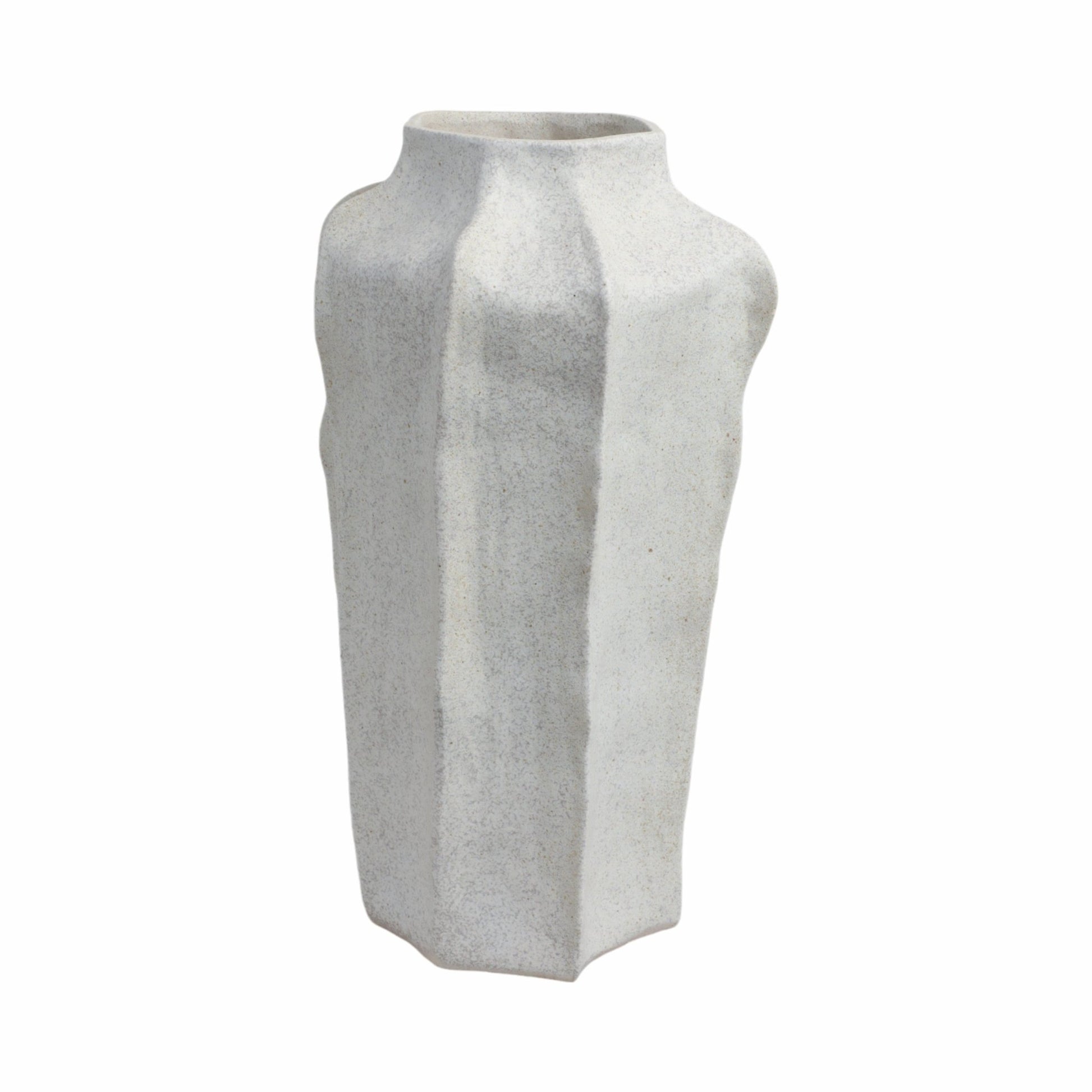 20"DELRIO LARGE PORCELAIN VASE, GRAY Vases and Jars| Sagebrook Home