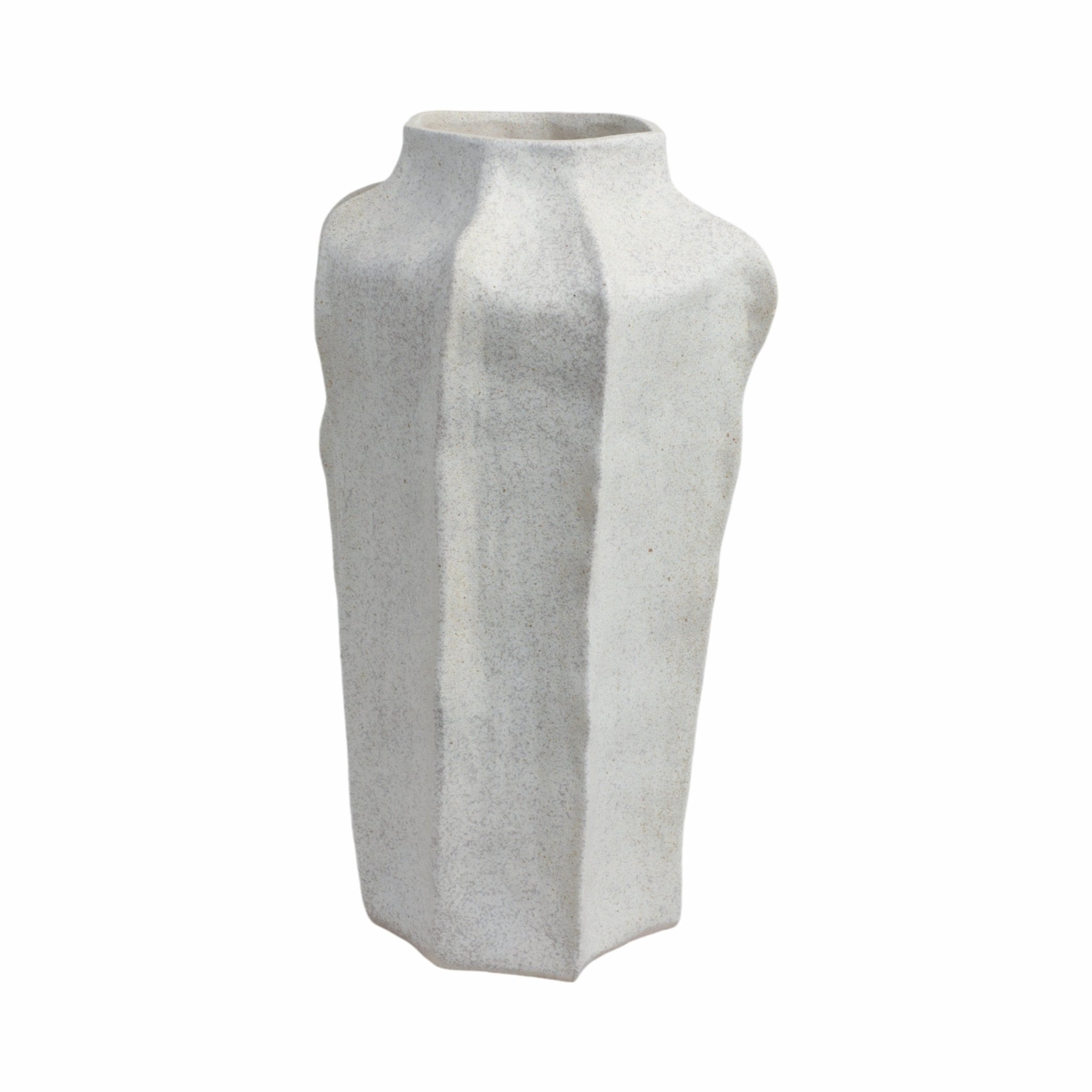 20"DELRIO LARGE PORCELAIN VASE, GRAY Vases and Jars| Sagebrook Home