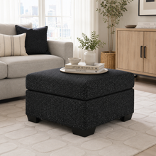 Jasmine Peaks Ottoman