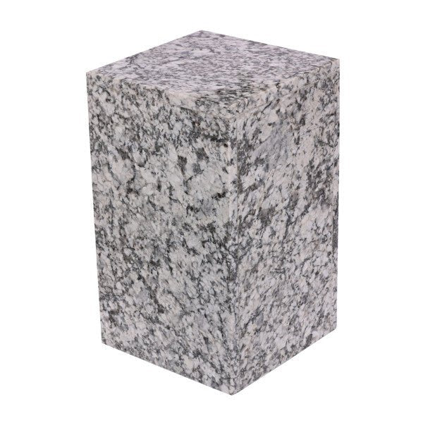 20x12" Marble Pedestal Accent Table, White/black Accent & End Tables| Sagebrook Home