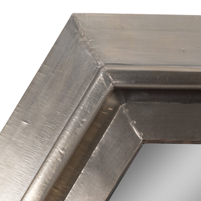 20x20" Warwin Silver Clad Hexagon Mirror - Al Rugaib Furniture