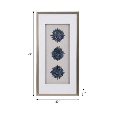 20x40 Ainsley Stone Shadowbox Wall Decor - Al Rugaib Furniture