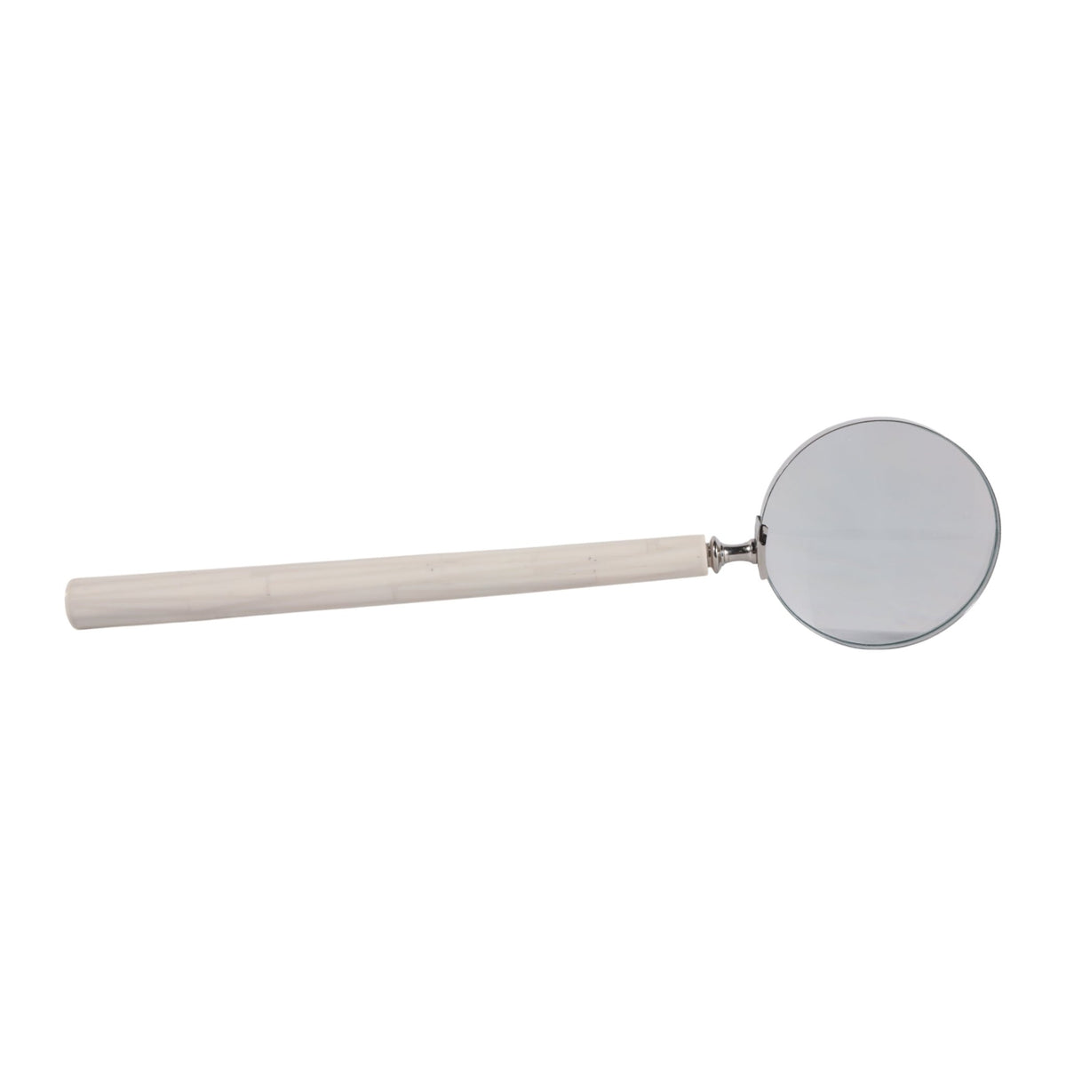 20x5" Xl Resin Magnifying Glass, Ivory Table Decors| Sagebrook Home