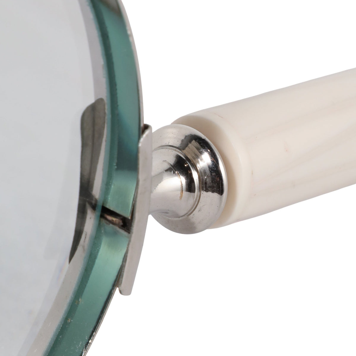 20x5" Xl Resin Magnifying Glass, Ivory Table Decors| Sagebrook Home