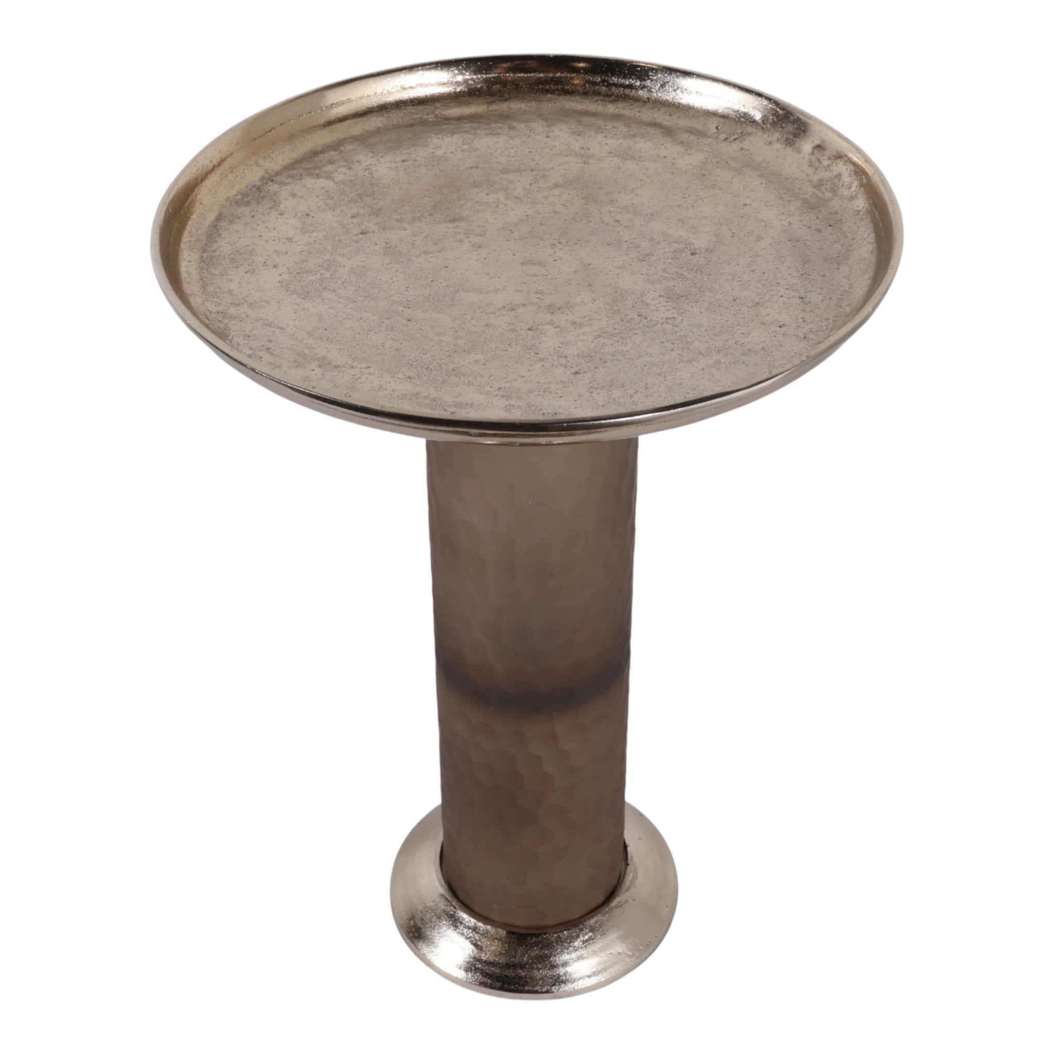 21" Gallioplis Glass And Metal Accent Table Accent & End Tables| Sagebrook Home
