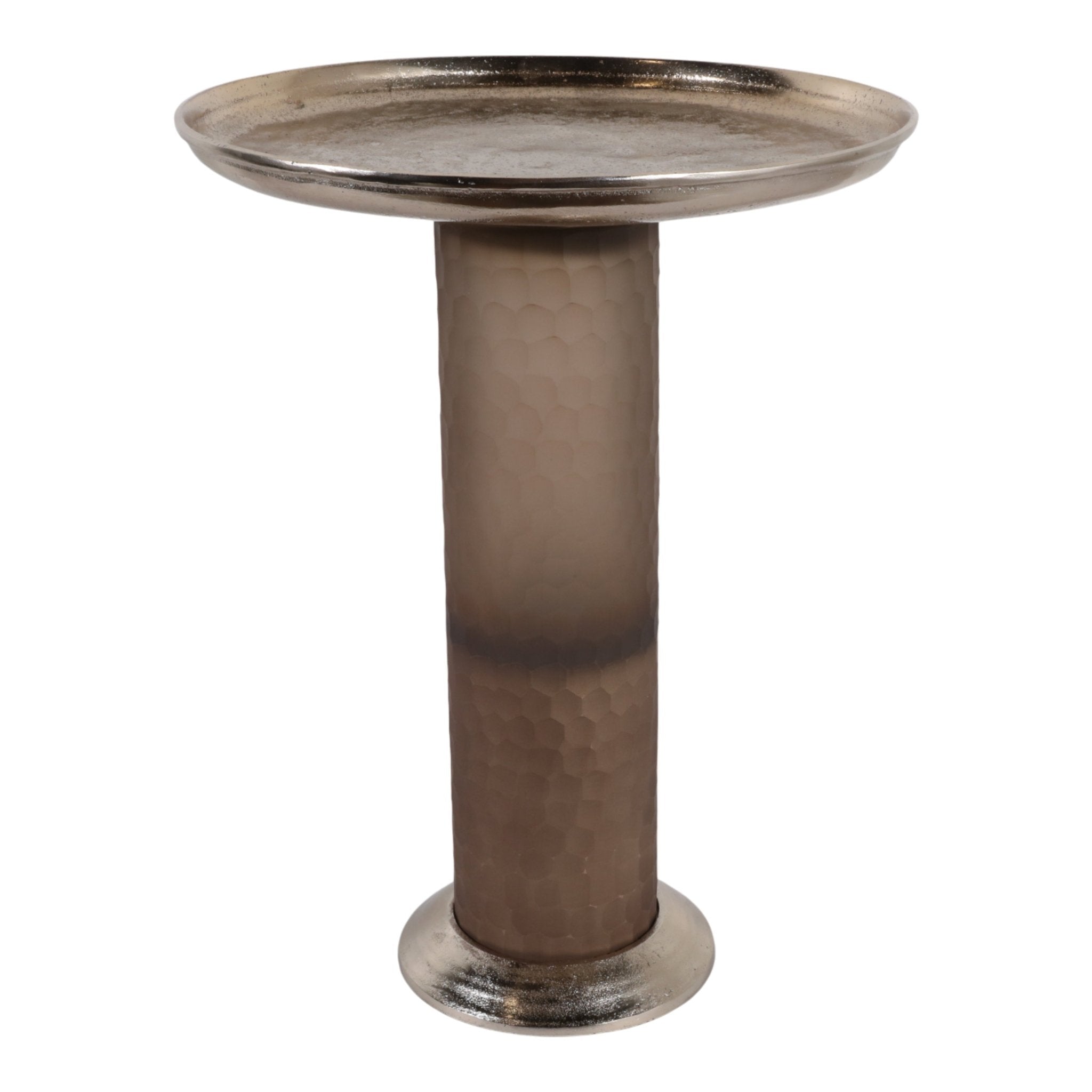 21" Gallioplis Glass And Metal Accent Table Accent & End Tables| Sagebrook Home