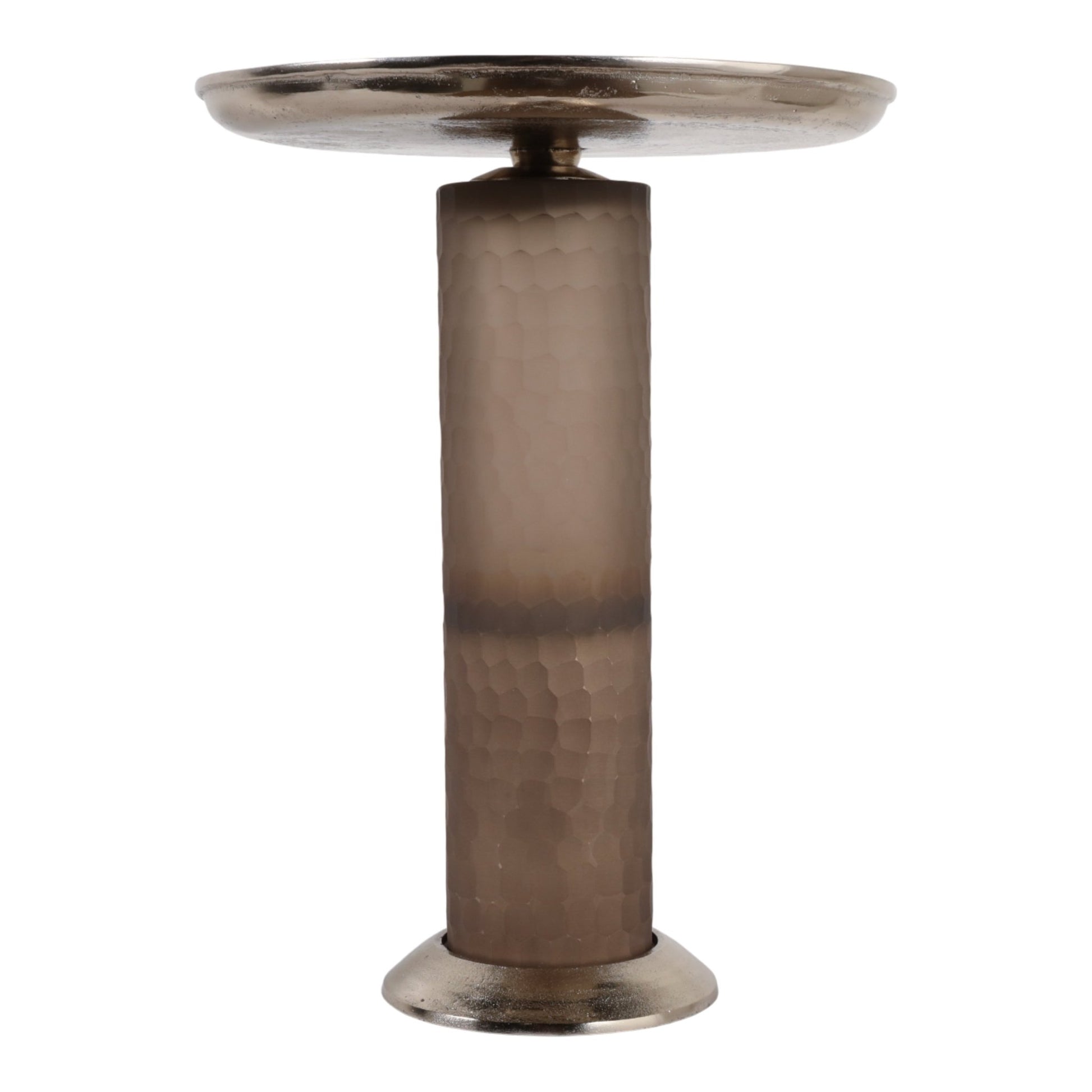 21" Gallioplis Glass And Metal Accent Table Accent & End Tables| Sagebrook Home