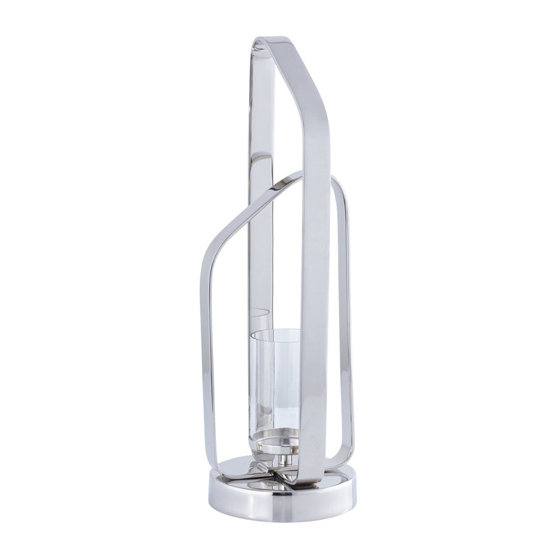 21" Geneva Large Silver Hurricane - Al Rugaib Furniture