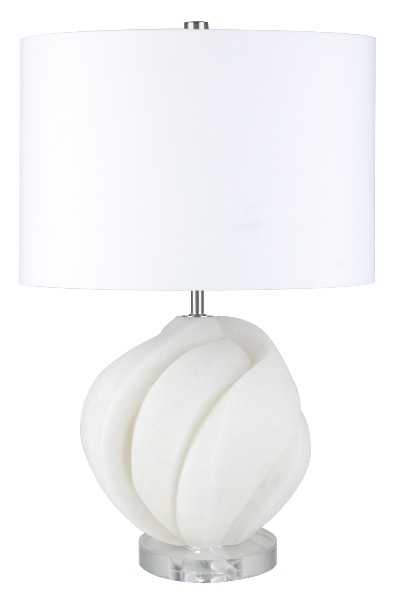 21" GOSHEN QUARTZ RESIN TABLE LAMP Table Lamps| Sagebrook Home