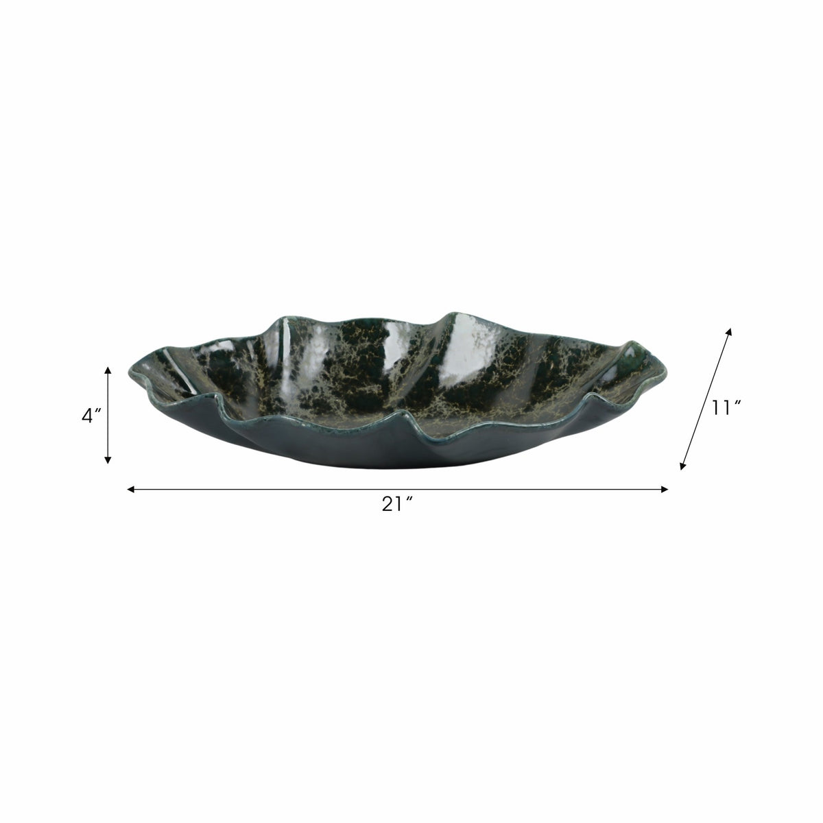 21" Sobreda Portugal Oval Bowl Table Decors| Sagebrook Home