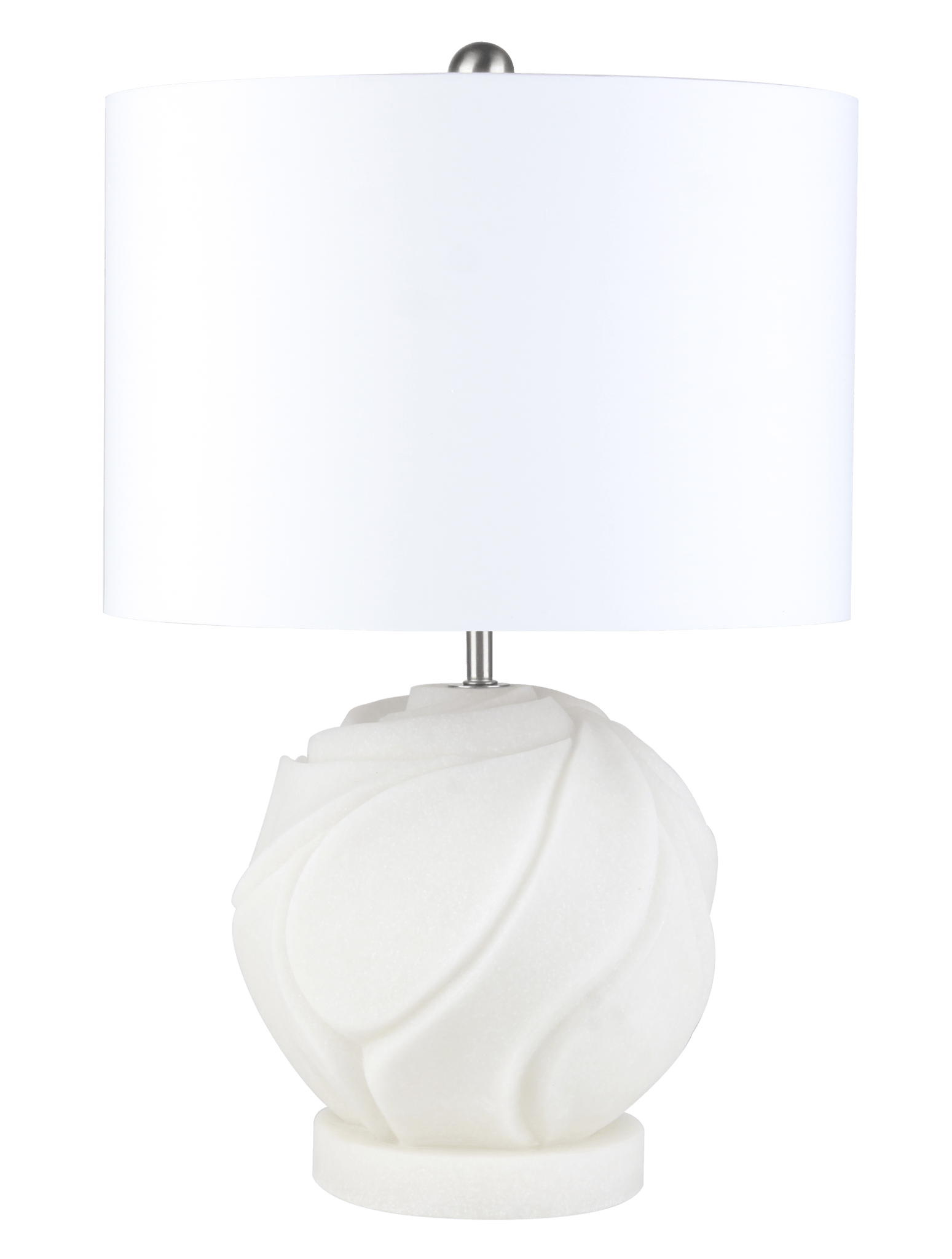21" SUBLETE QUARTZ RESIN TABLE LAMP Table Lamps| Sagebrook Home