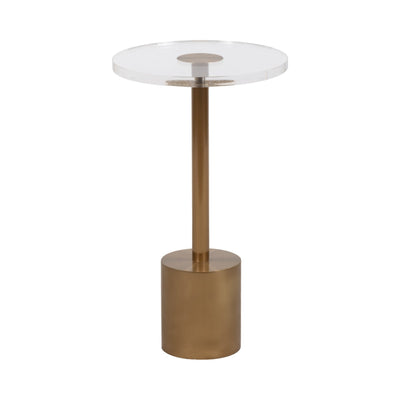 21" Talia Acrylic Accent Table - Al Rugaib Furniture