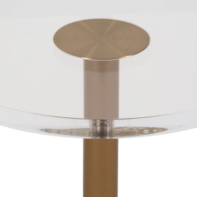 21" Talia Acrylic Accent Table - Al Rugaib Furniture