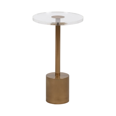 21" Talia Acrylic Accent Table - Al Rugaib Furniture