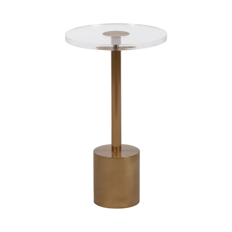 21" Talia Acrylic Accent Table - Al Rugaib Furniture