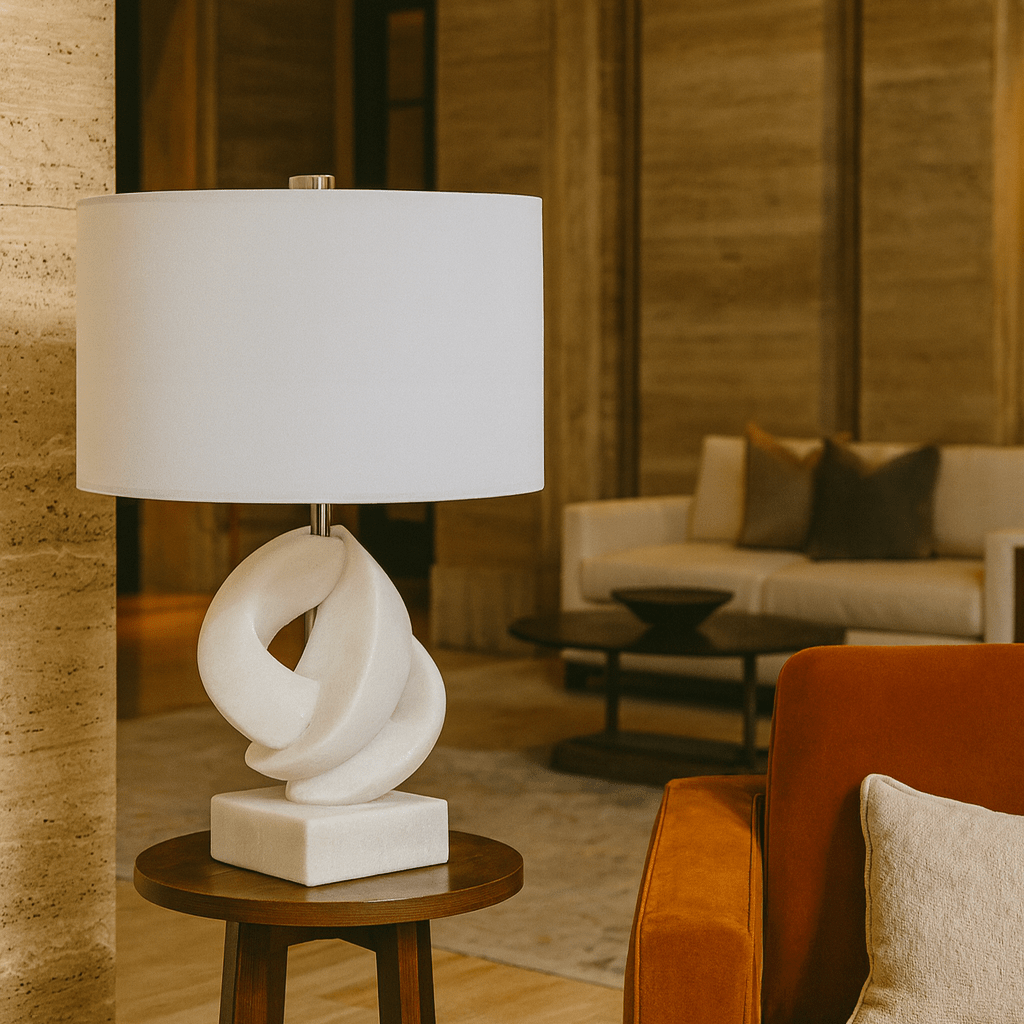 21" UNITA QUARTS RESIN TABLE LAMP Table Lamps| Sagebrook Home