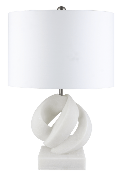 21" UNITA QUARTS RESIN TABLE LAMP - Al Rugaib Furniture