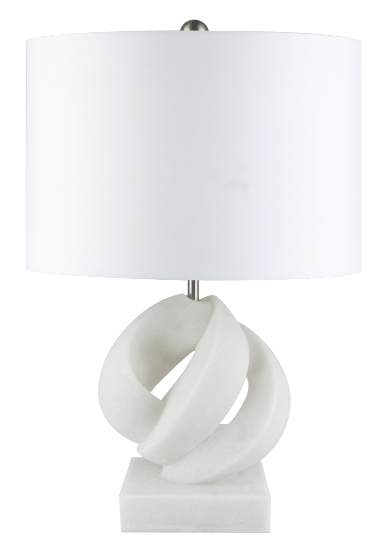 21" UNITA QUARTS RESIN TABLE LAMP - Al Rugaib Furniture