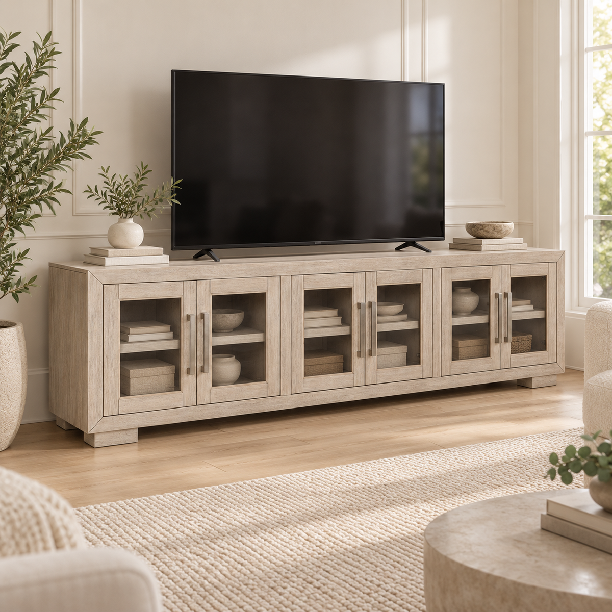 Jorlaina Extra Large TV Stand