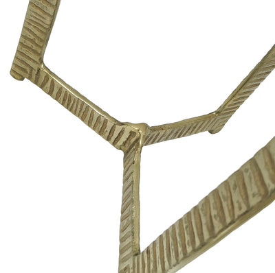 22" Bennington Tall Recycled Glass Accent Table - Al Rugaib Furniture