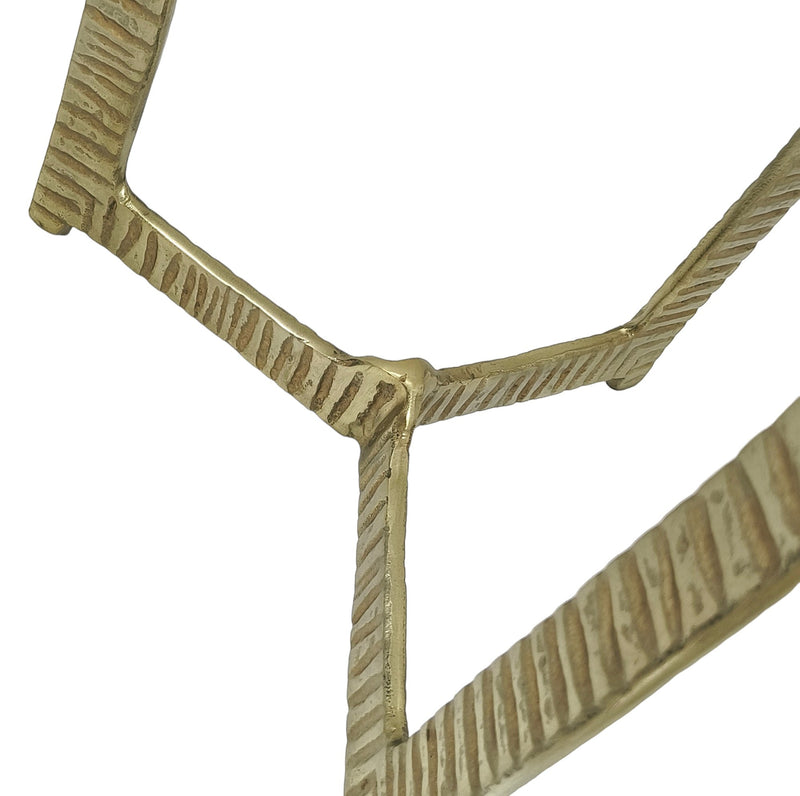 22" Bennington Tall Recycled Glass Accent Table - Al Rugaib Furniture