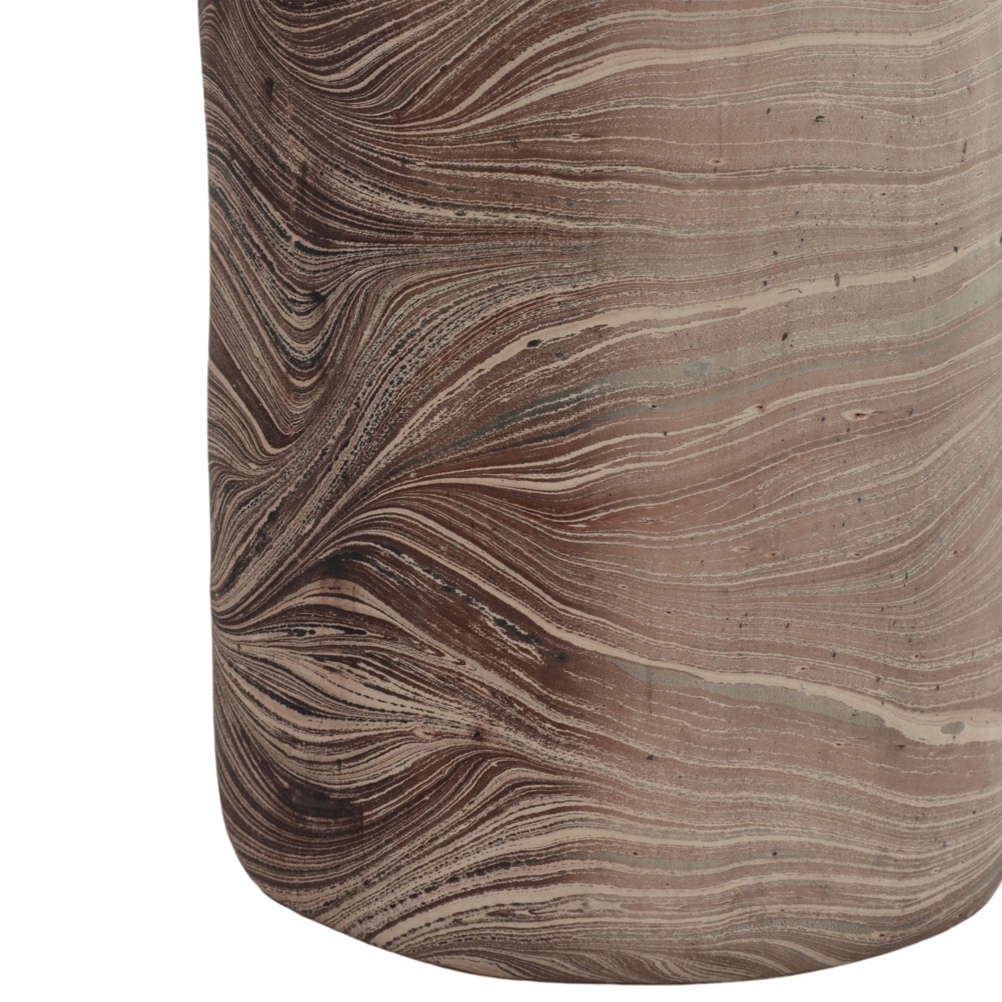22" CARRANA LARGE BROWN ECOMIX VASE Vases and Jars| Sagebrook Home