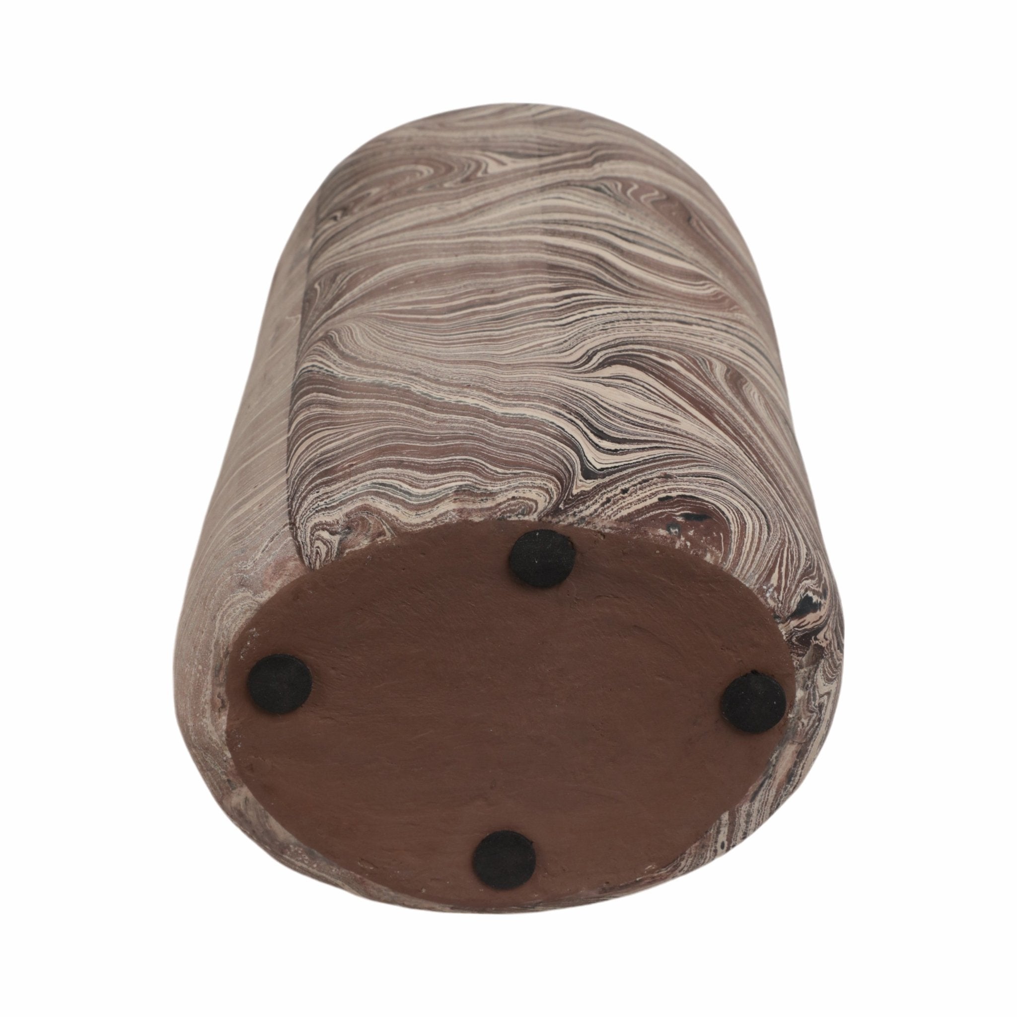 22" CARRANA LARGE BROWN ECOMIX VASE Vases and Jars| Sagebrook Home