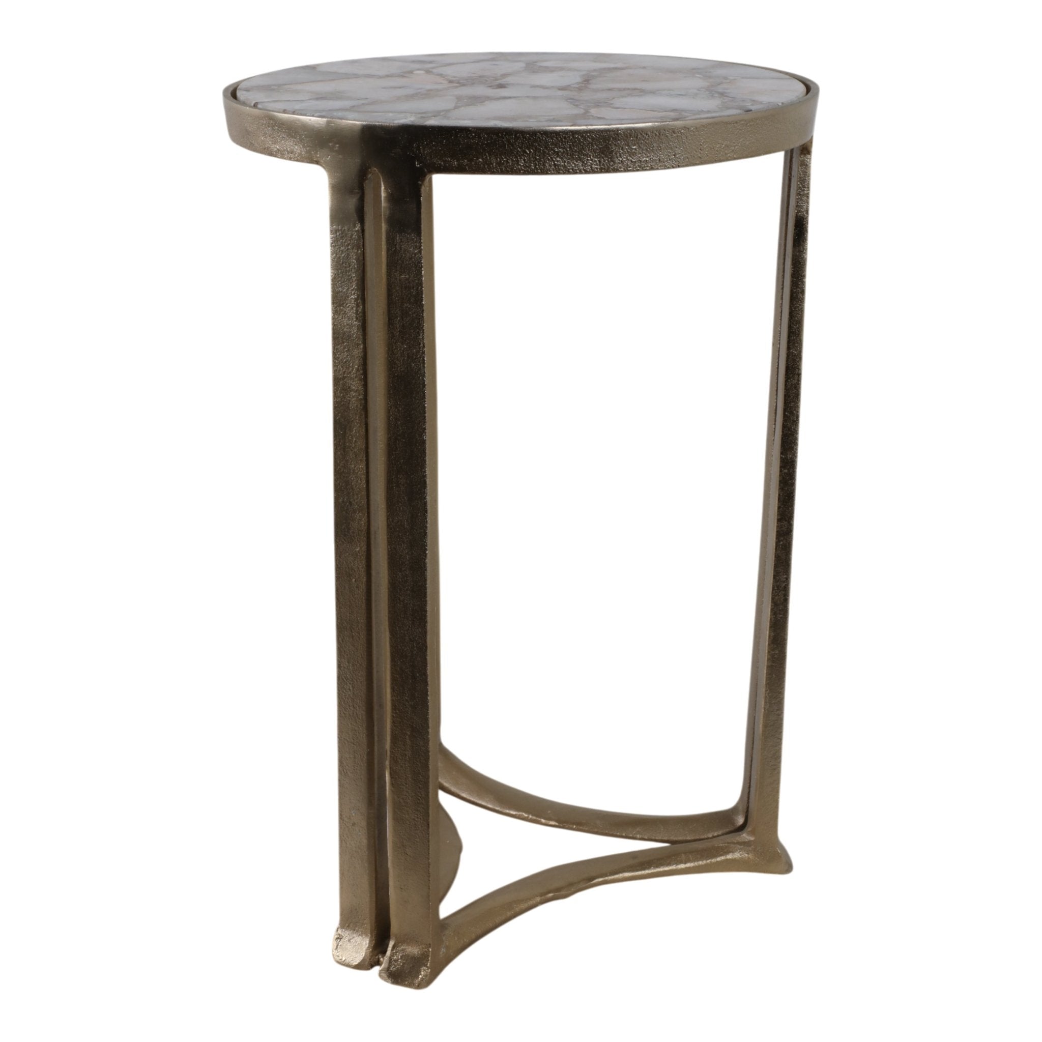 22" Ellendale Quartz Top Accent Table Accent & End Tables| Sagebrook Home