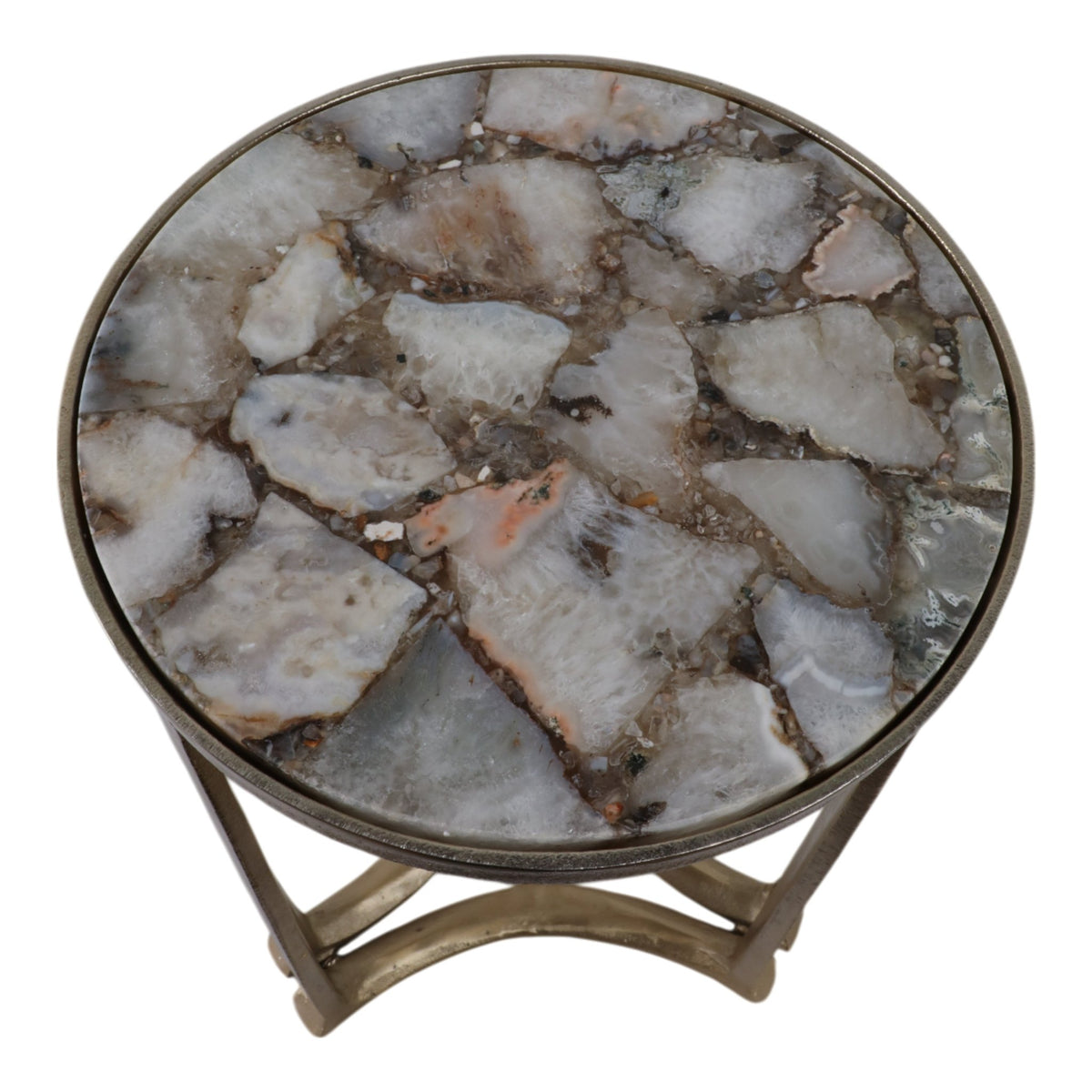 22" Ellendale Quartz Top Accent Table Accent & End Tables| Sagebrook Home