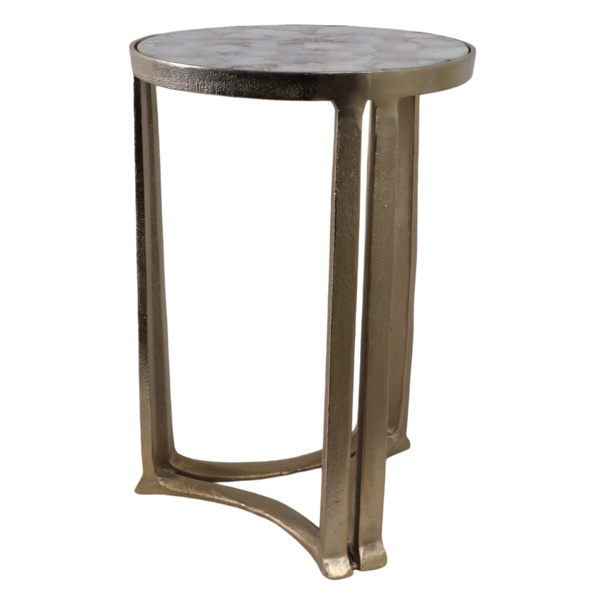 22" Ellendale Quartz Top Accent Table Accent & End Tables| Sagebrook Home