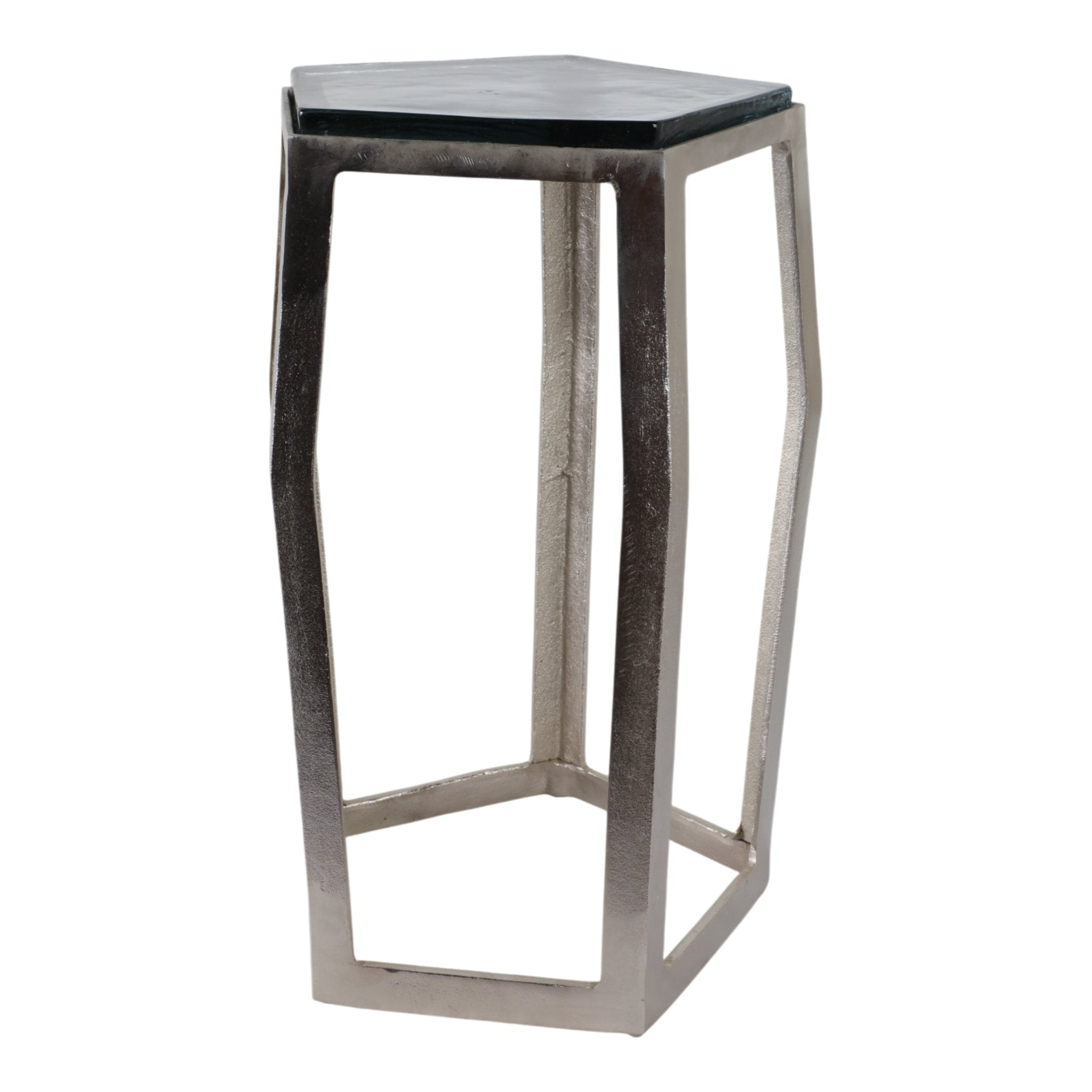 22" Hettinger Small Silver Accent Table Accent & End Tables| Sagebrook Home