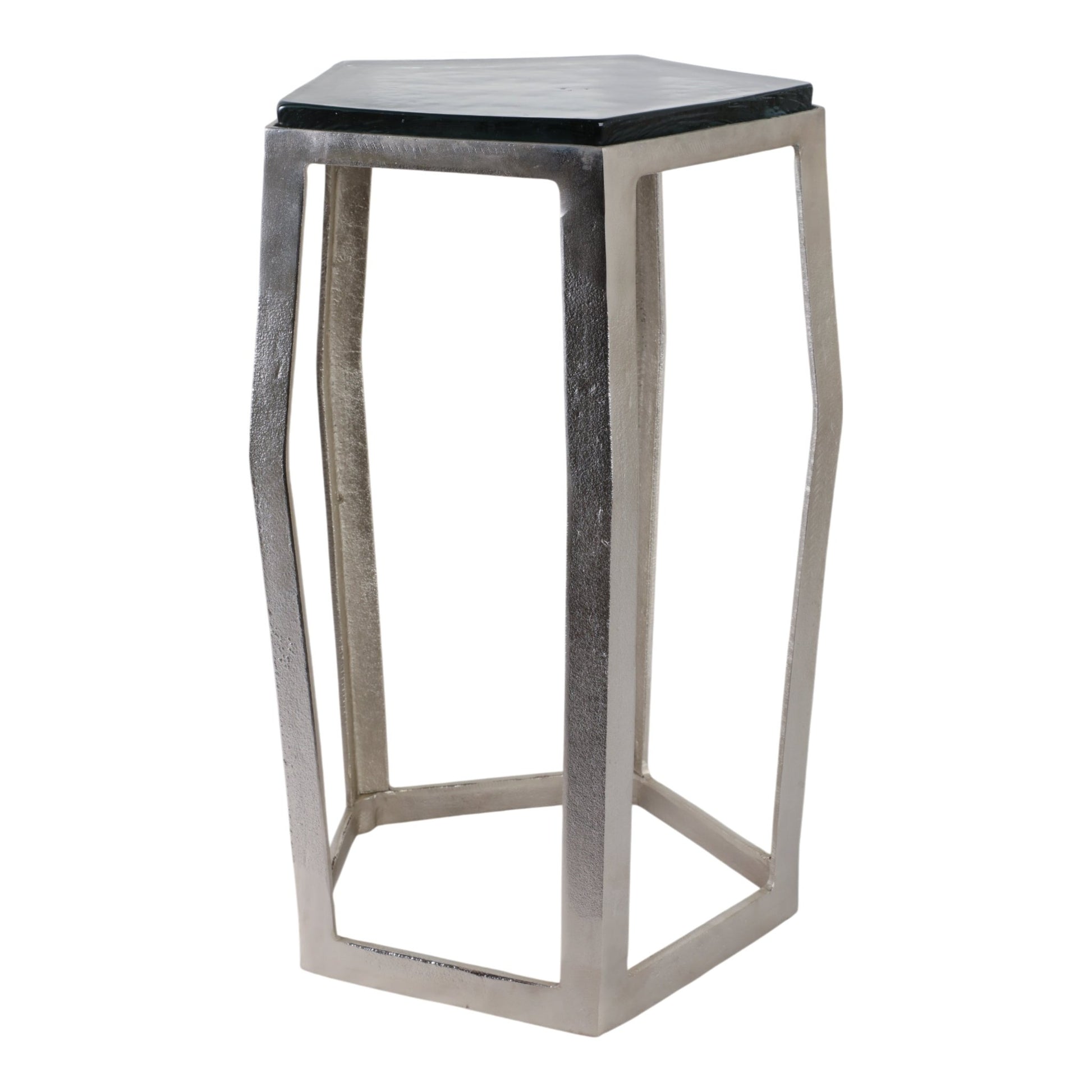 22" Hettinger Small Silver Accent Table Accent & End Tables| Sagebrook Home