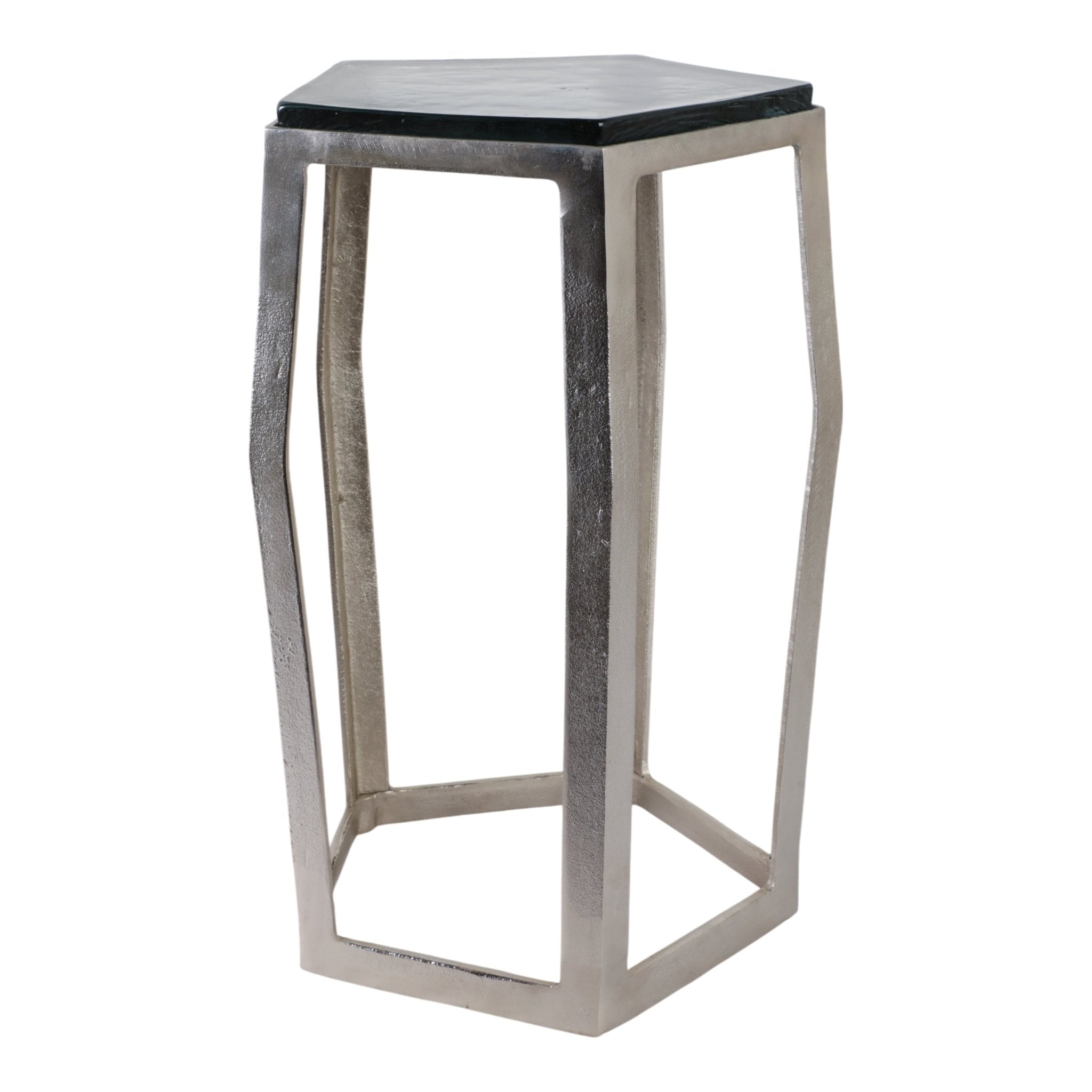 22" Hettinger Small Silver Accent Table Accent & End Tables| Sagebrook Home