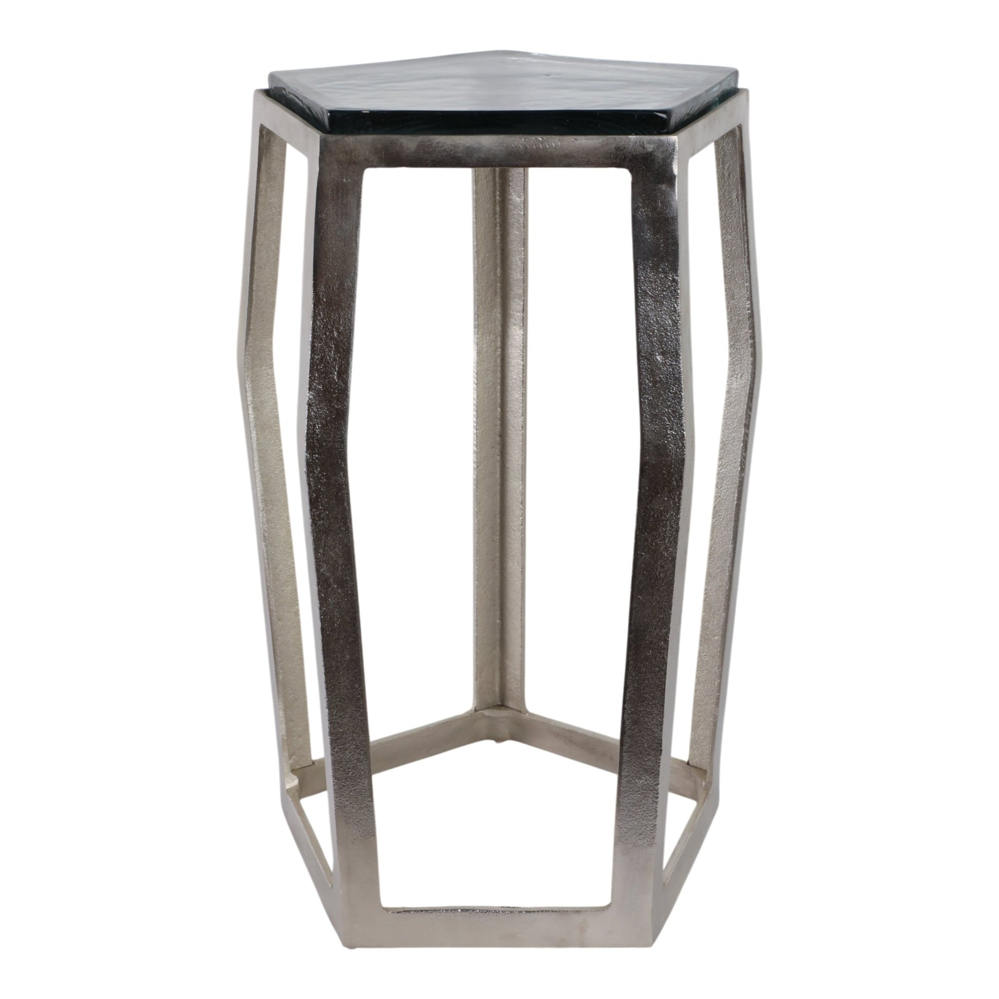 22" Hettinger Small Silver Accent Table Accent & End Tables| Sagebrook Home