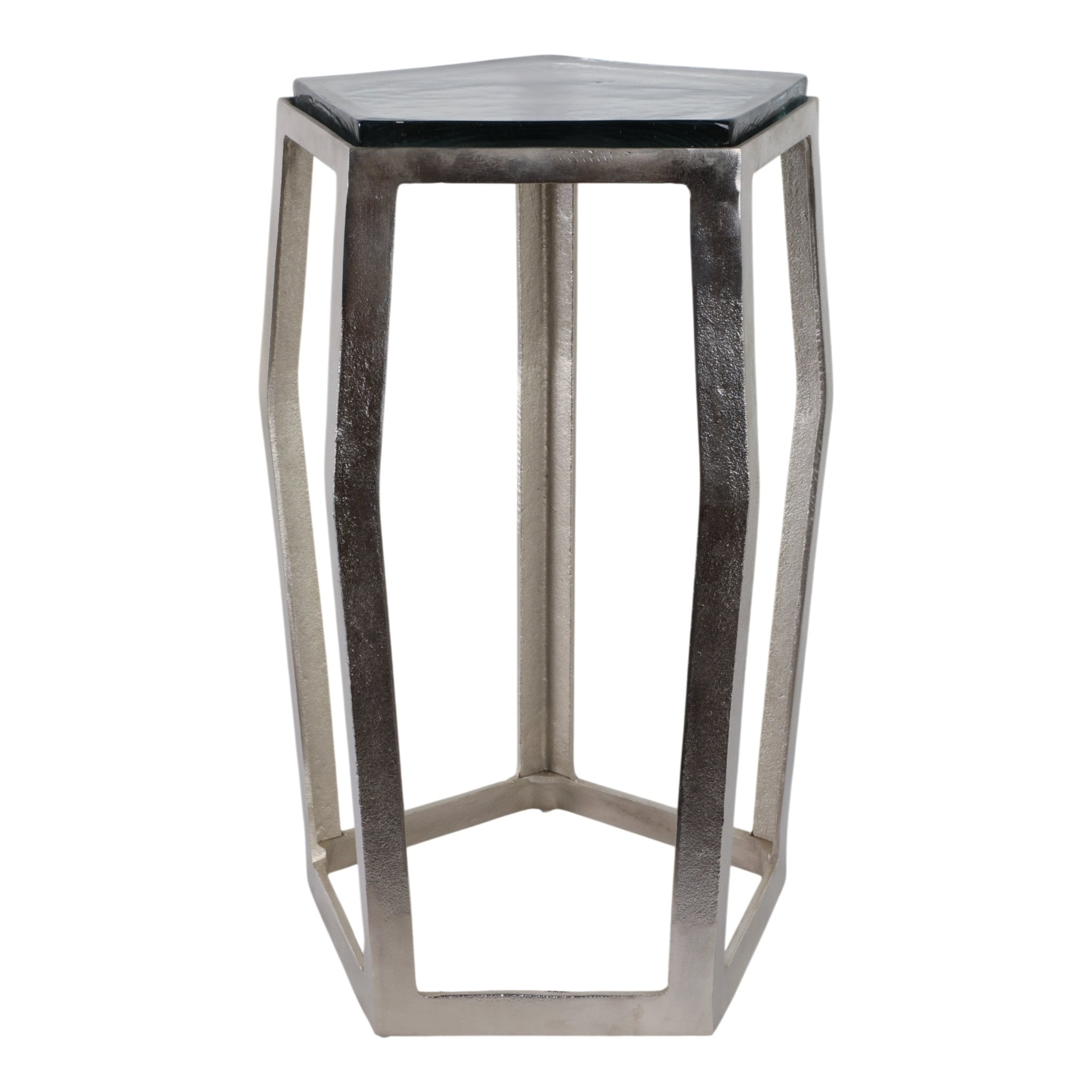22" Hettinger Small Silver Accent Table Accent & End Tables| Sagebrook Home