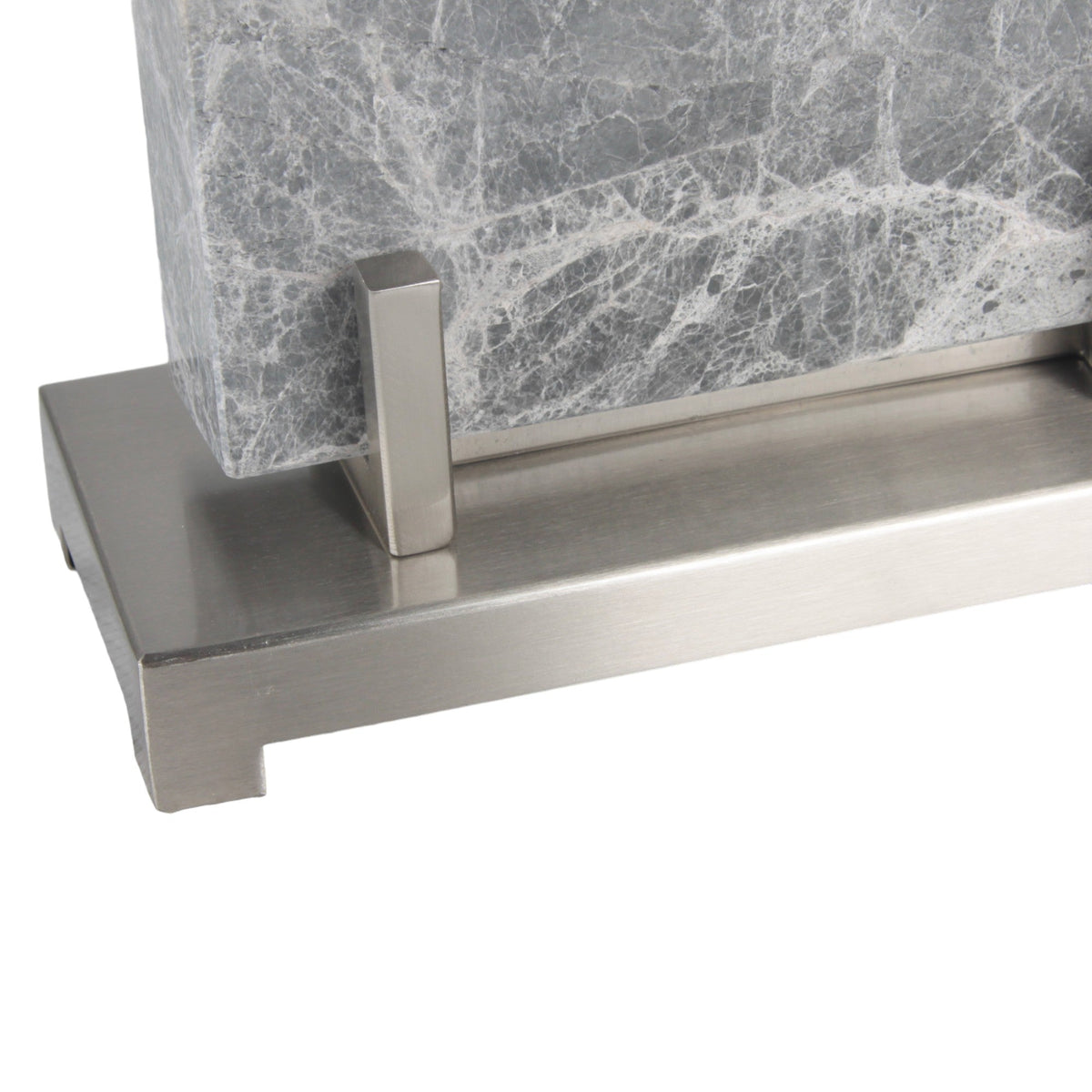 22" Lazio Grey Marble Lamp Table Decors| Sagebrook Home