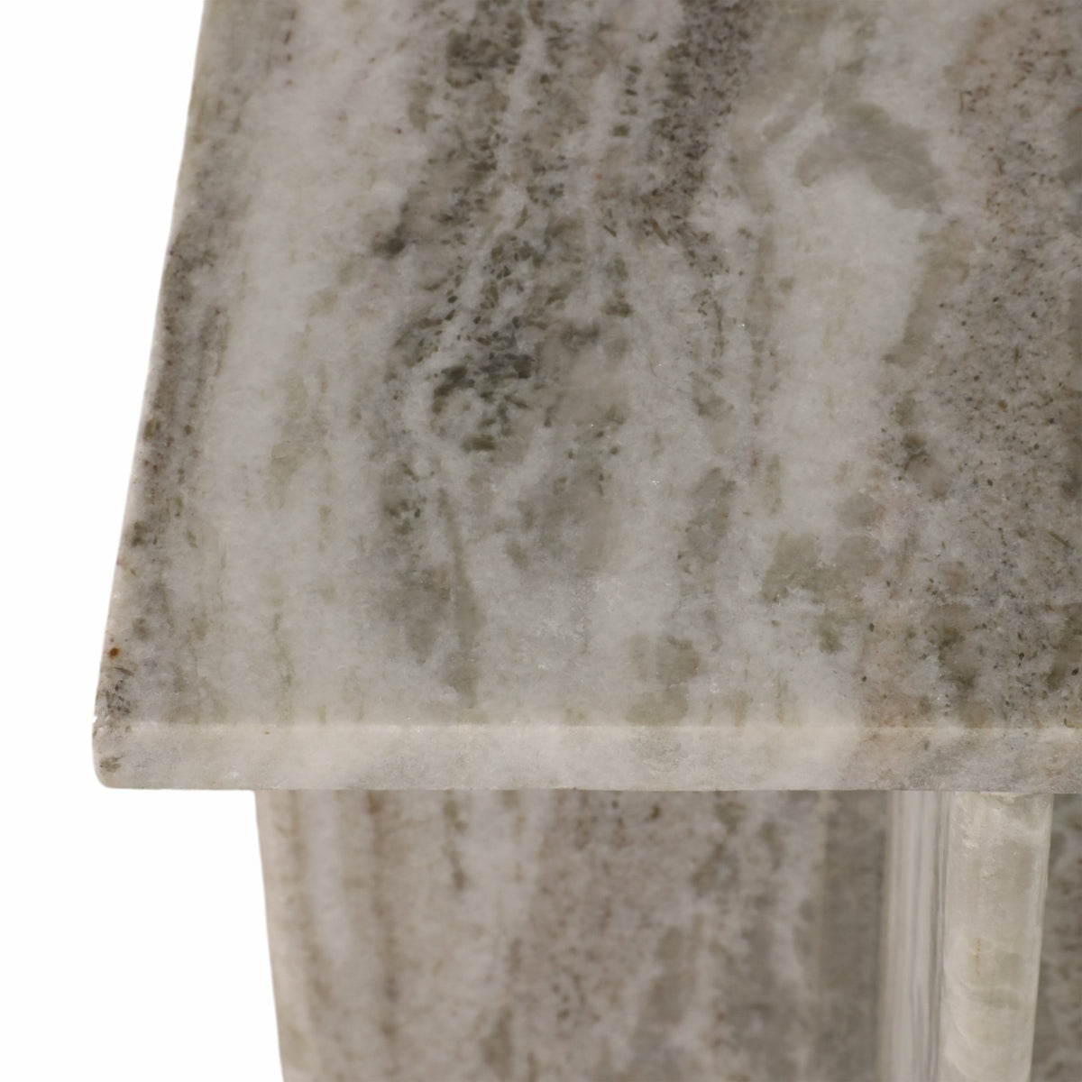 22" ROMMI SMALL MARBLE TABLE, WHITE Accent & End Tables| Sagebrook Home