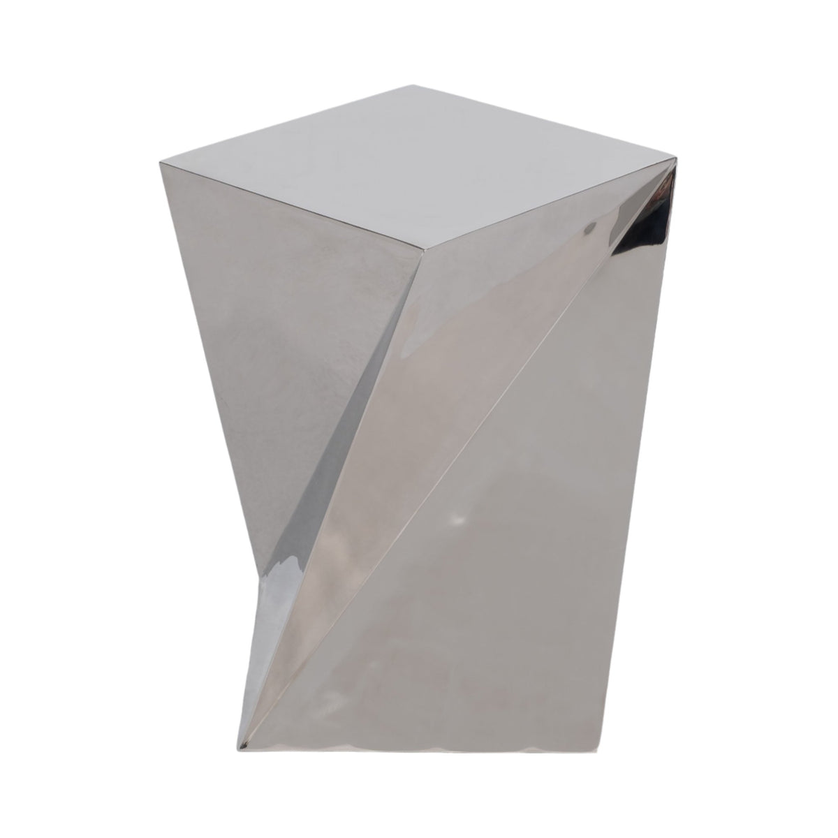 22" SASONA SILVER TWISTED ACCENT TABLE Accent & End Tables| Sagebrook Home