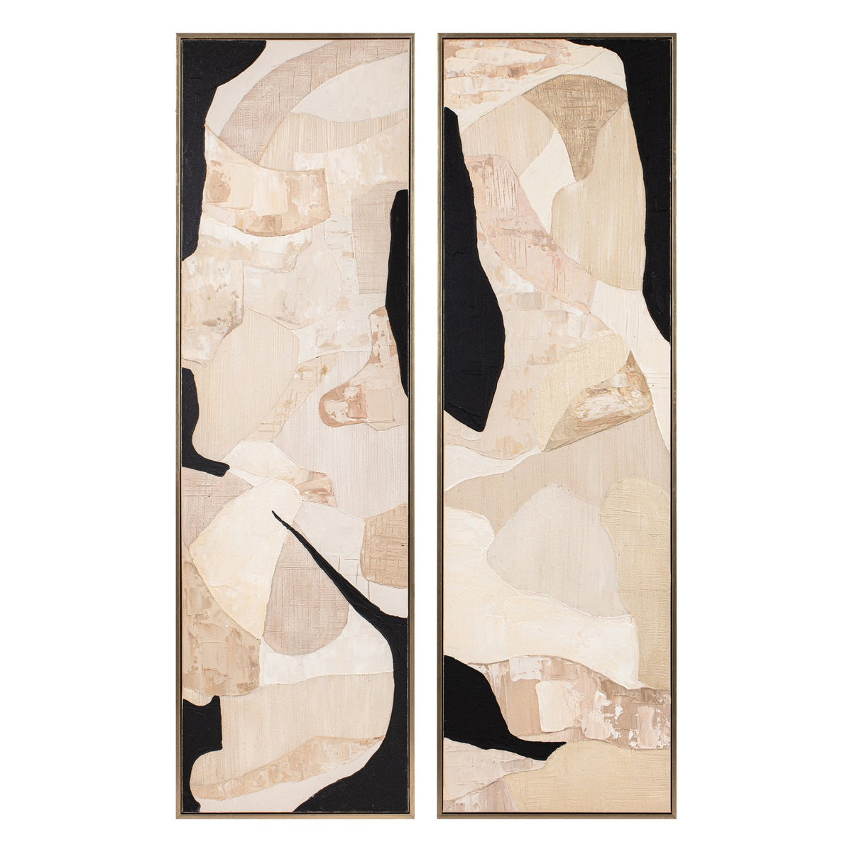 22X70 CROYDON HANDPAINTED WALL ART - SET OF 2 Wall Art| Sagebrook Home