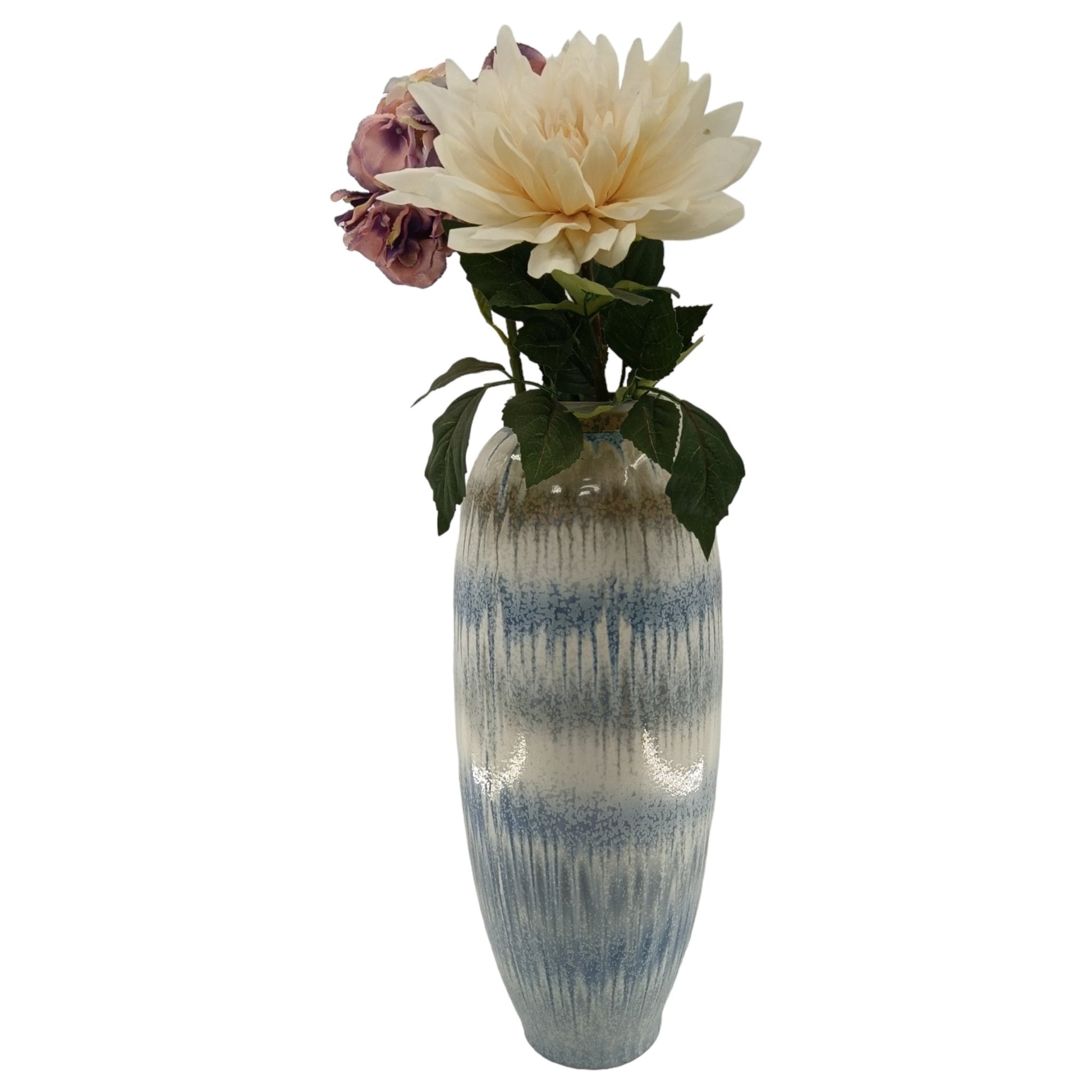 23" Medford Ceramic Vase Vases and Jars| Sagebrook Home