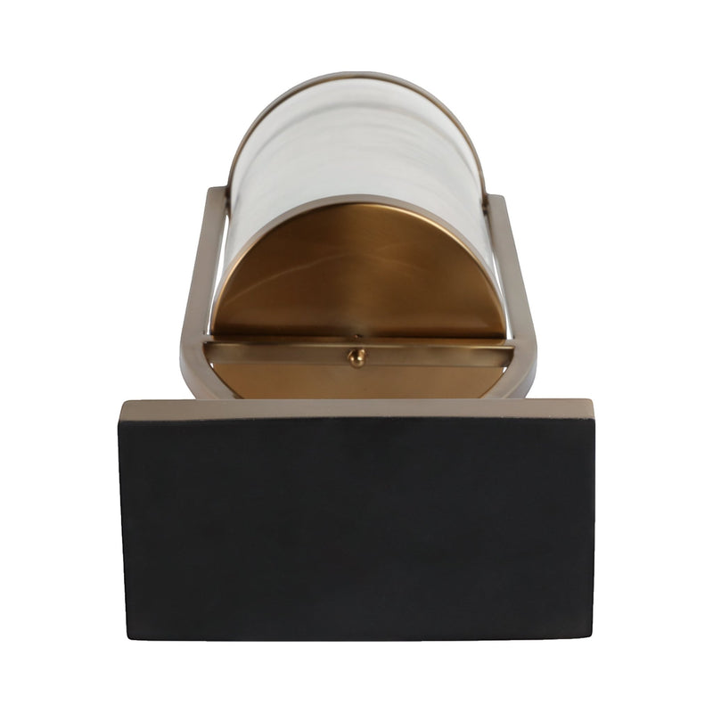 23" Tomah Small Gold Candle Holder - Al Rugaib Furniture