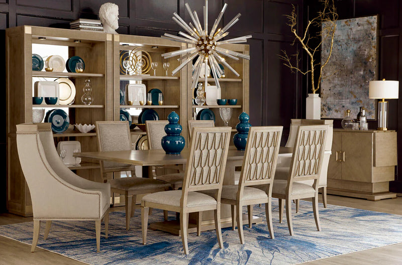 Cityscapes 8-Host Chairs Dining Table