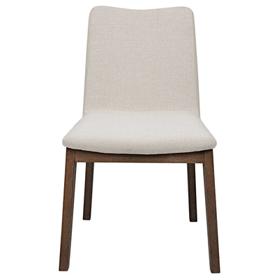 Delano Armless Chair, Walnut