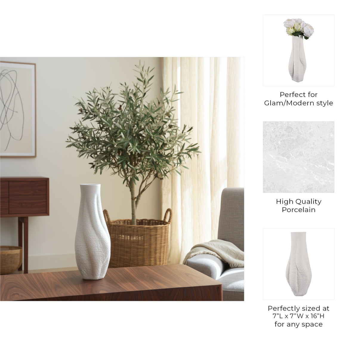 مزهرية مطبوعة ثلاثية الأبعاد صديقة للتوازن EQUILIBRIUM 3D PRINTED VASE