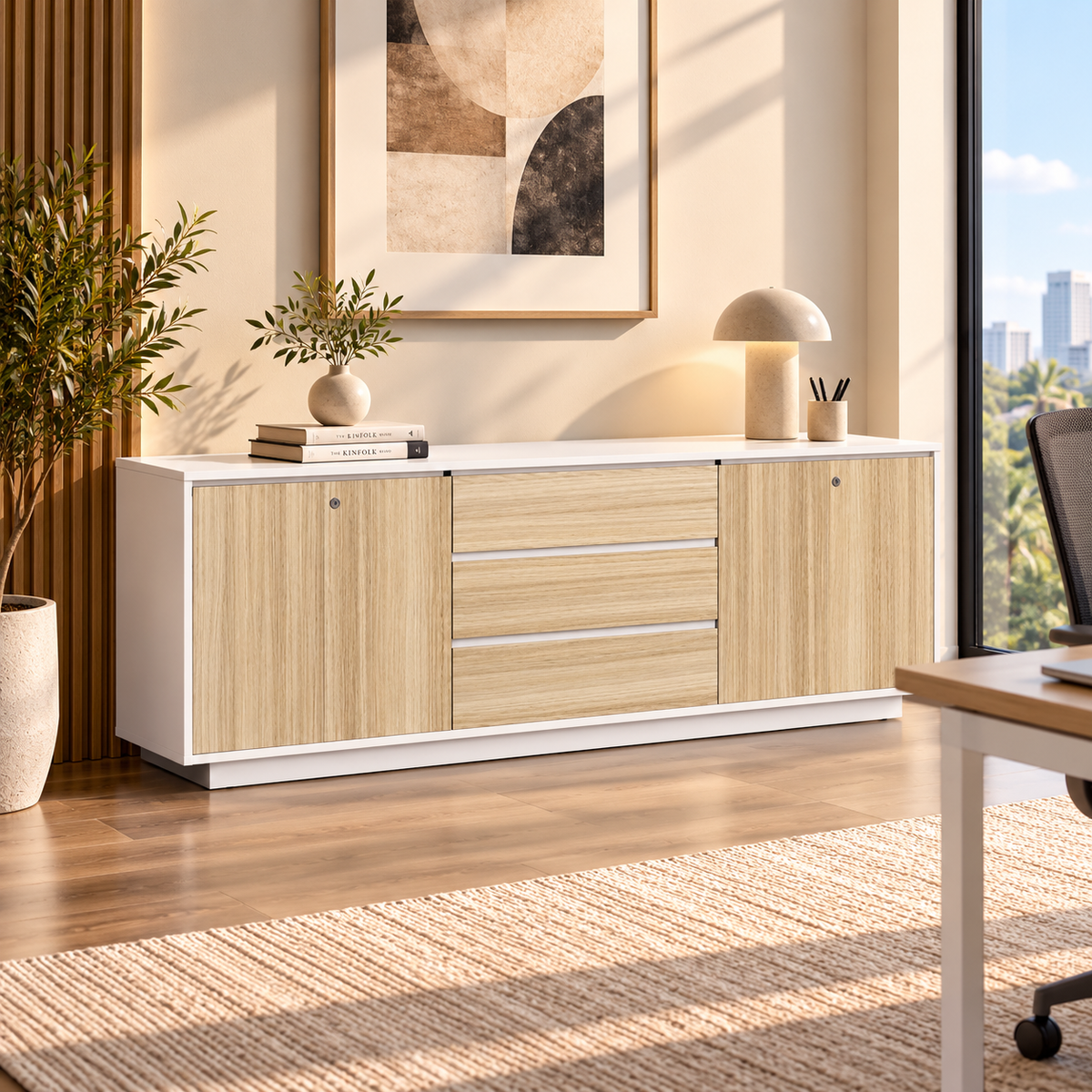 White Credenza