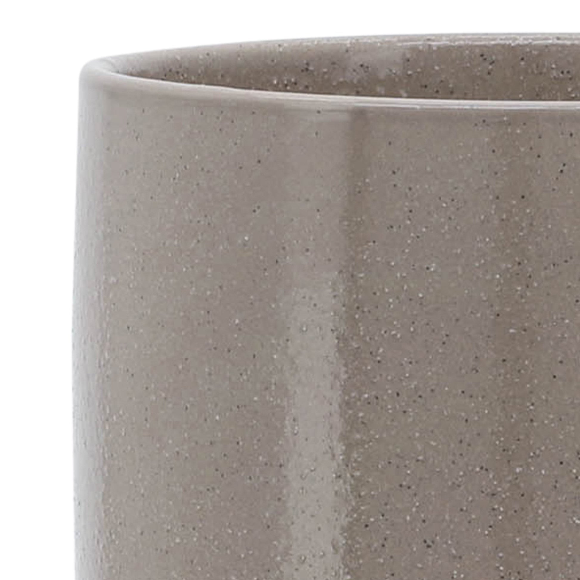 24" 2-TONE VASE, IVORY Outdoor Planters| Sagebrook Home