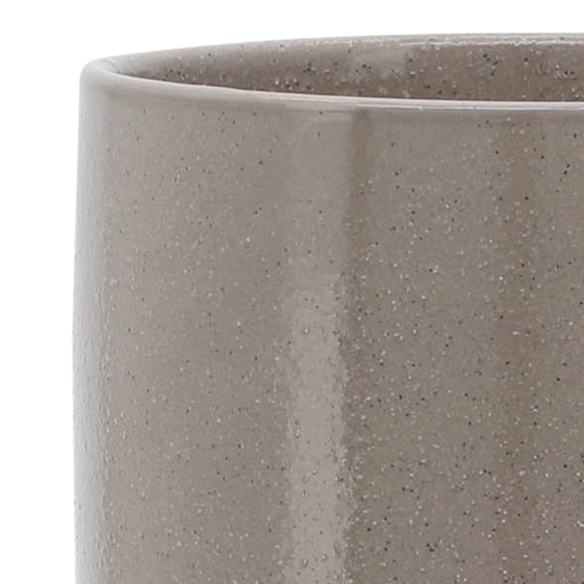24" 2-TONE VASE, IVORY Outdoor Planters| Sagebrook Home