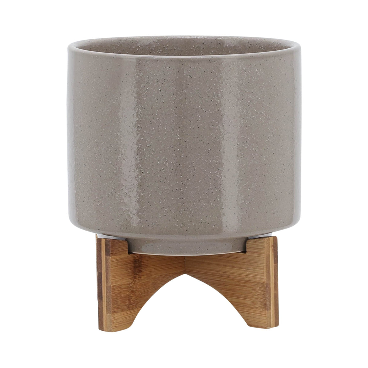24" 2-TONE VASE, IVORY Outdoor Planters| Sagebrook Home